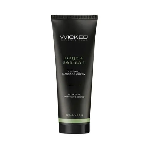 Wicked Sensual Care - Sage and Sea Salt Sensual Massage Cream 120 ml