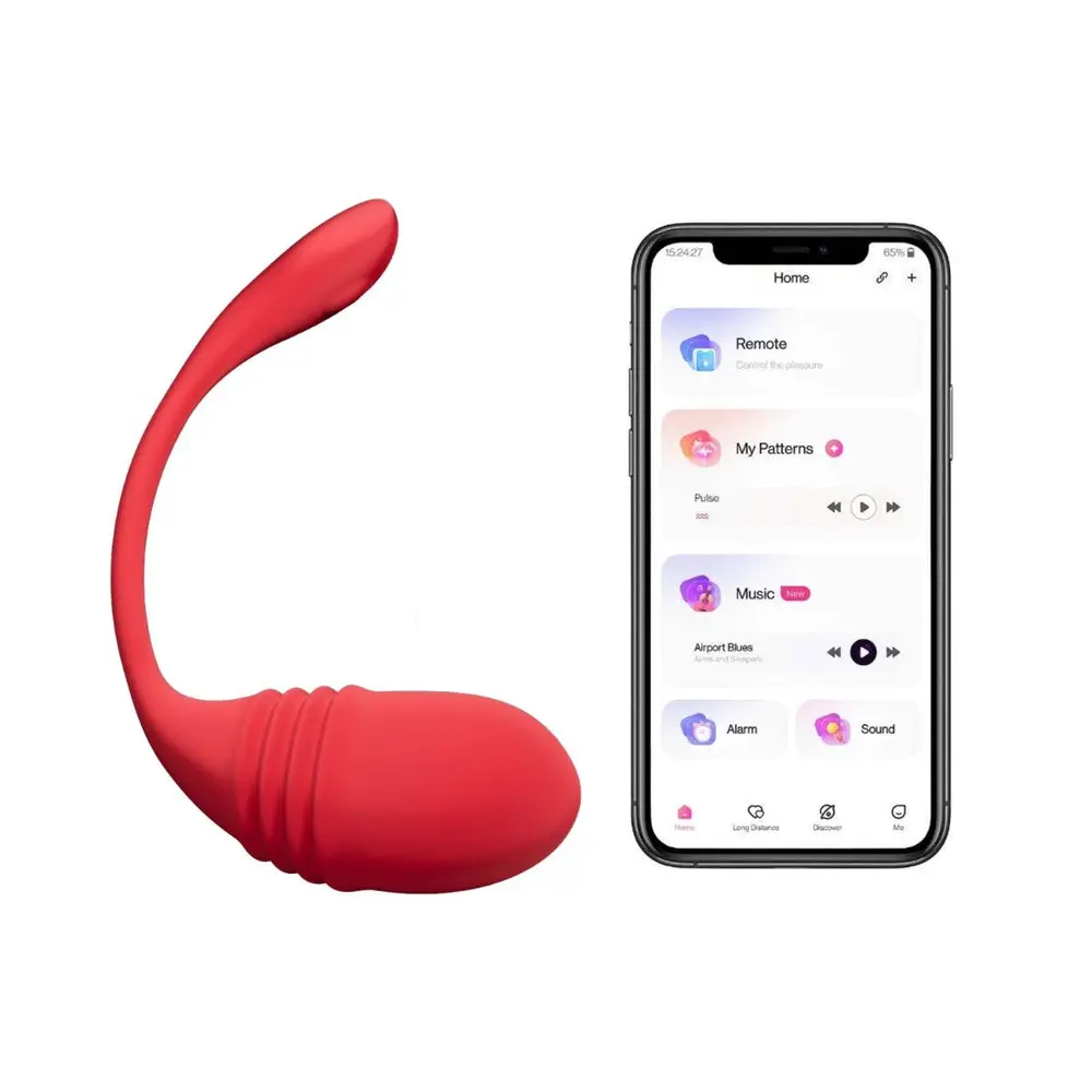 Lovense - Vulse App-Controlled Wearable Thrusting Egg Vibrator