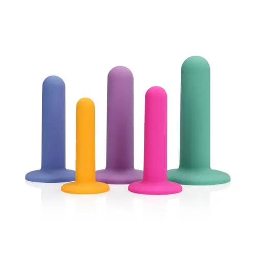 Loveline - Silicone Vagina Dilator Set Multicolor