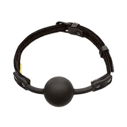Boundless -Adjustable Silicone Ball Gag Black