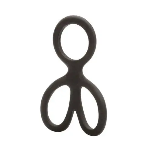 Calexotics - Silicone Ball Spreader and Cock Ring Black