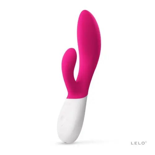 Lelo - Ina Wave 2 Rechargeable Rabbit Vibrator Cerise