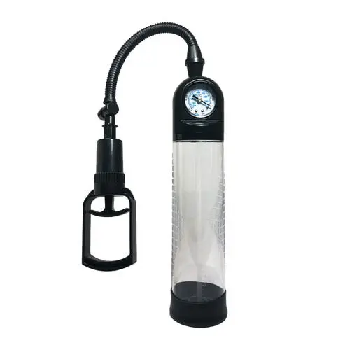 Horny Products - Men Max 02 Penis Pump with Meter Black