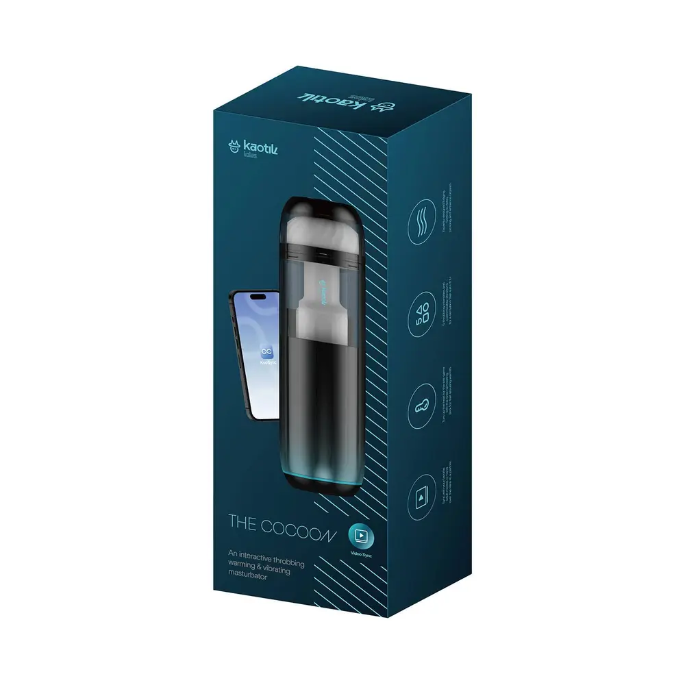 PRE-ORDER Kaotik Labs - The Cocoon App-Controlled Warming Male Masturbator