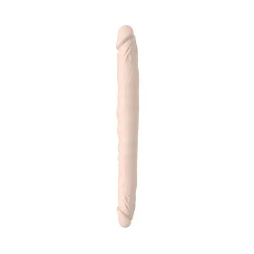 The Horny Company - No Frills 15.7-inch Double-Ended Realistic Silicone Dildo Flesh
