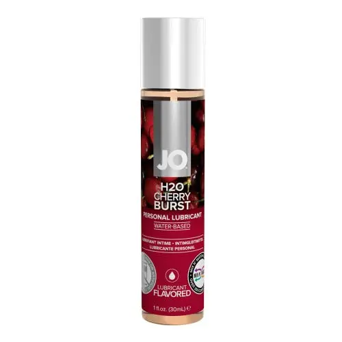JO - H2O Flavors Cherry Burst Edible Water Based Lubricant 30ml