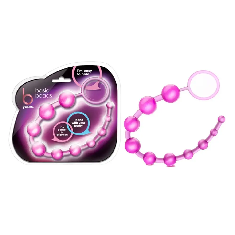 B Yours - Basic Anal Beads Pink