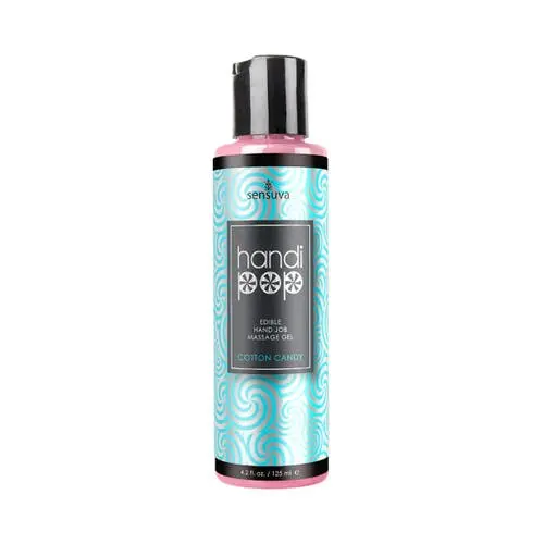 Sensuva - Handipop Edible Hand Job Massage Gel Cotton Candy 125 ml