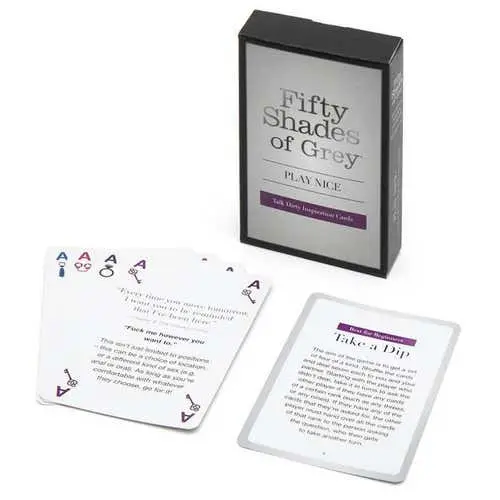 Fifty Shades Of Grey - Play Nice Talk Dirty Inspiration Cards