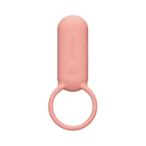 Iroha - SVR Smart Vibe Ring Rechargeable Couple Vibrator Coral Pink