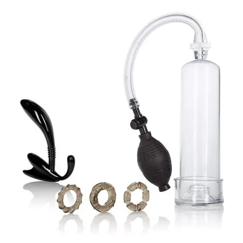 Dr. Joel Kaplan - Essential Pump Kit With 3 Cock Ring & Prostate Probe