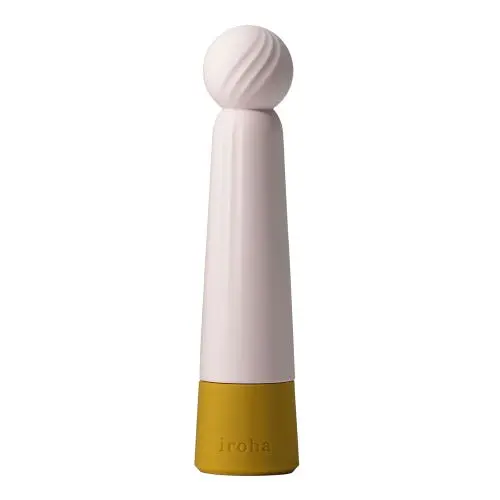 Iroha - Rin Hanakogane Mini Wand Massager White & Yellow
