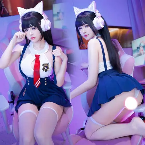 Fee Et Moi - Detachable JK Uniform Lingerie Set One Size