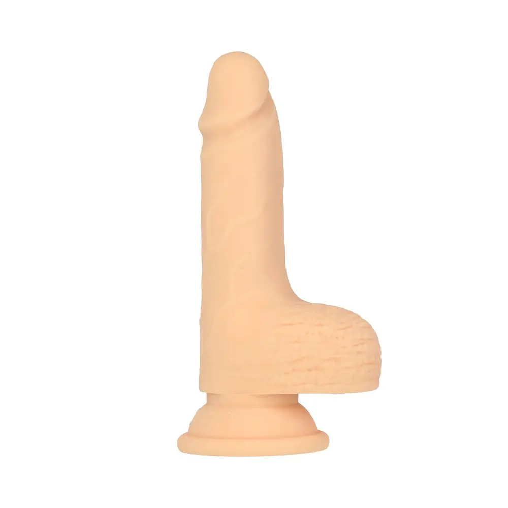Naked Addiction - Thrusting Dong 6.5-inch Silicone Dildo with Remote