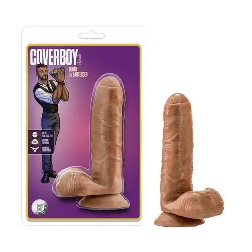 Coverboy - Derek The Bartender 7-inch Realistic Dildo