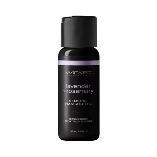 Wicked Sensual Care - Lavender and Rosemary Massage Oil 120 ml