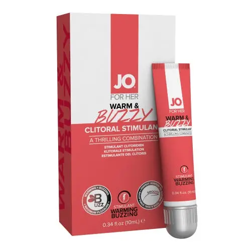 JO - Warm And Buzzy Clitoral Water-Oil Based Serum Buzzing Stimulant Gel 10ml