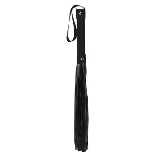 Ouch - Whip Bondage Flogger Black