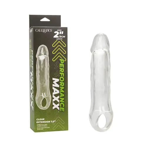 Calexotics - Performance Maxx 7.5-inch Penis Extension Clear