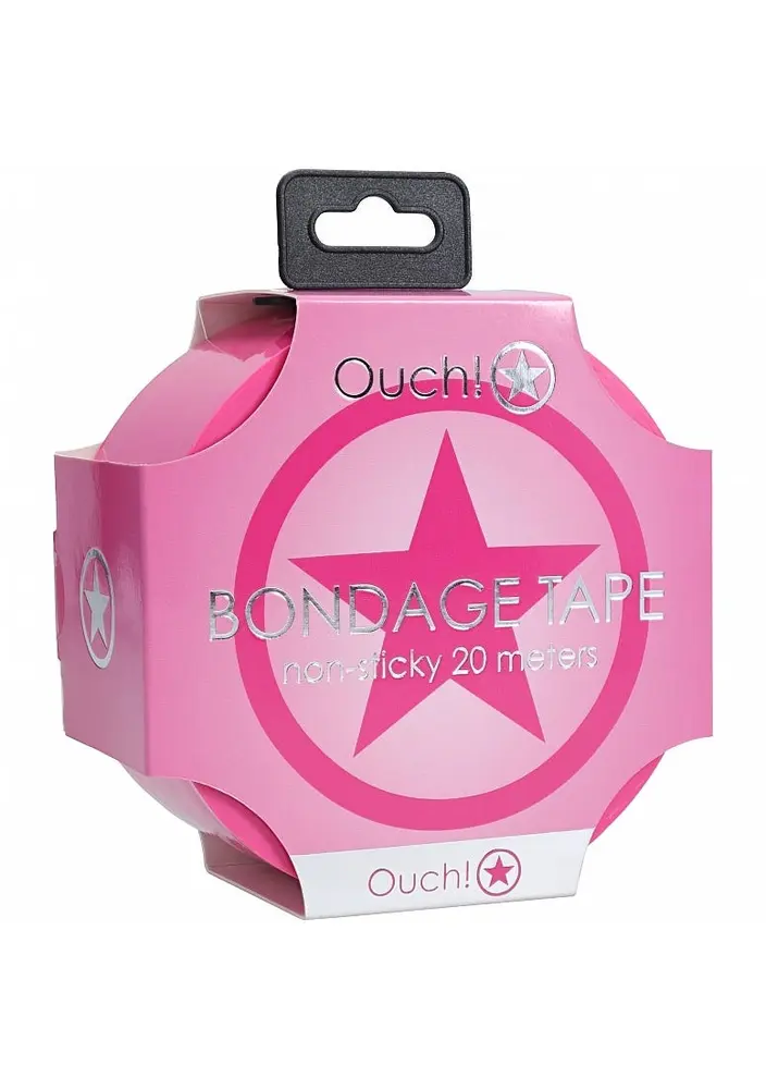 Ouch - Non-Stick Bondage Tape 20m Pink