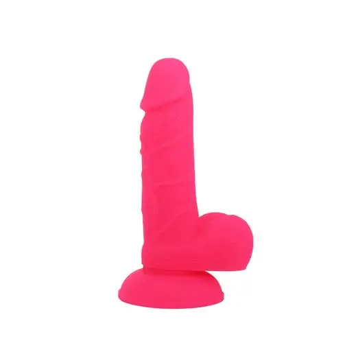 Unicorn Series - Pixie Pink 5.5 inches Suction Cup Silicone Dildo