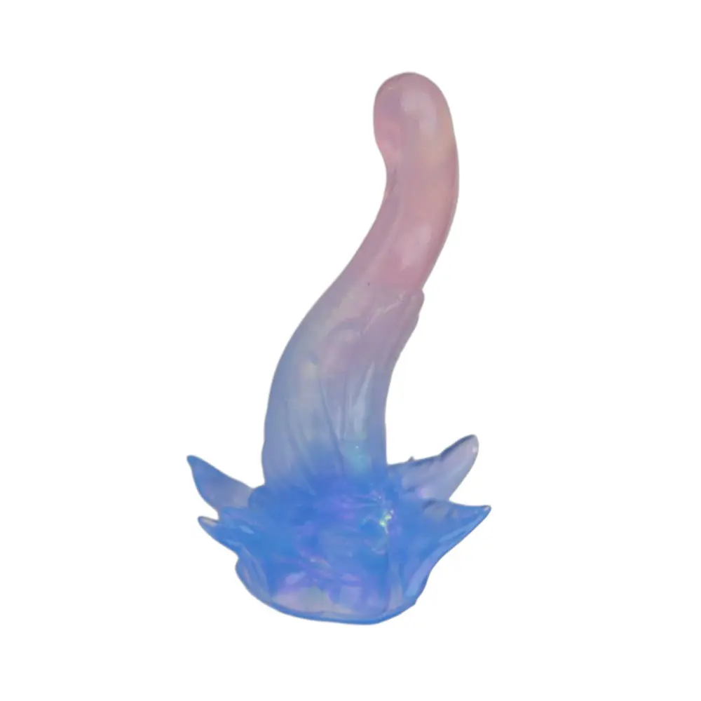 Ren Waiwu - Cangyao Fish 5.75-inch Platinum Silicone Dildo Small