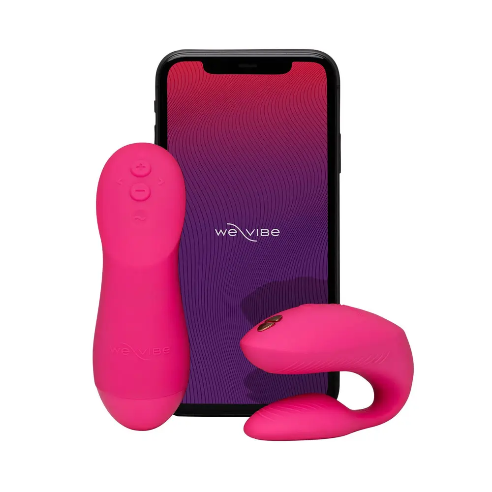 We-Vibe - Chorus Pro App and Remote Controlled Couple Vibrator Electric Pink