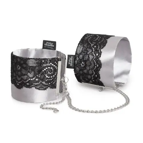 Fifty Shades Of Grey - Play Nice Satin & Lace Wrist Cuffs