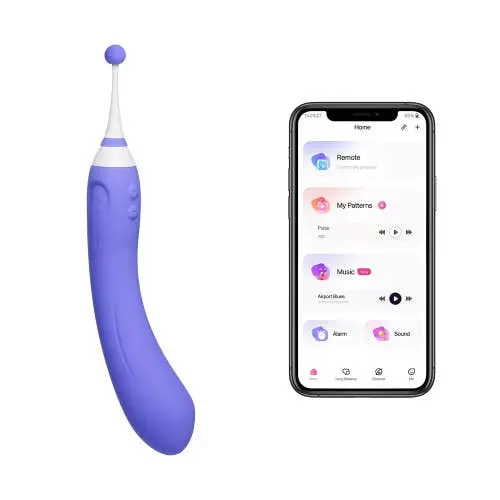 Lovense - Hyphy App-Controlled Dual-End Pinpoint Vibrator