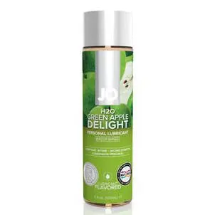 JO - H2O Flavors Green Apple Delight Edible Water Based Lubricant 120ml